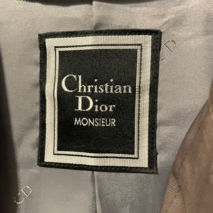 Christian Dior ディオール　ステンカラーコート　バルマカーンコート　マキシ丈　スプリングコート　ラグラン　一枚袖　古着 | Vintage.City 古着屋、古着コーデ情報を発信