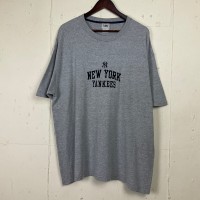 00年代 00s ニューヨークヤンキース YANKEES ロゴ刺繍 Tシャツ 古着 メンズ2XL～相当 グレー ビッグサイズ 大きいサイズ LEE【f240325017】 | Vintage.City Vintage Shops, Vintage Fashion Trends