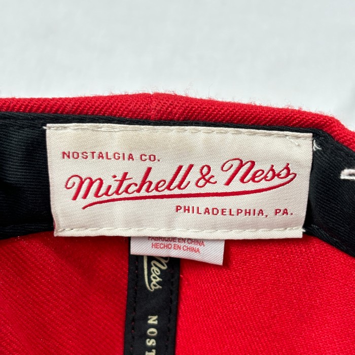 Mitchell&Ness NBAファイナル 1997 シカゴ・ブルズ 刺繍ロゴ 2トーン 6パネル キャップ | Vintage.City 古着屋、古着コーデ情報を発信