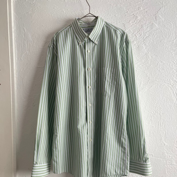L.L.Bean stripe shirt | Vintage.City 古着屋、古着コーデ情報を発信