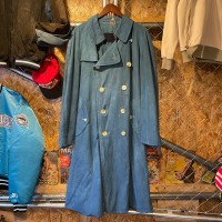 “HADAKA project“   Burberrys London   バーバリーロンドン　90s  リメイク　藍染　トレンチコート　一点物　イングランド製　ユニセックス　ヴィンテージ　古着 | Vintage.City 古着屋、古着コーデ情報を発信