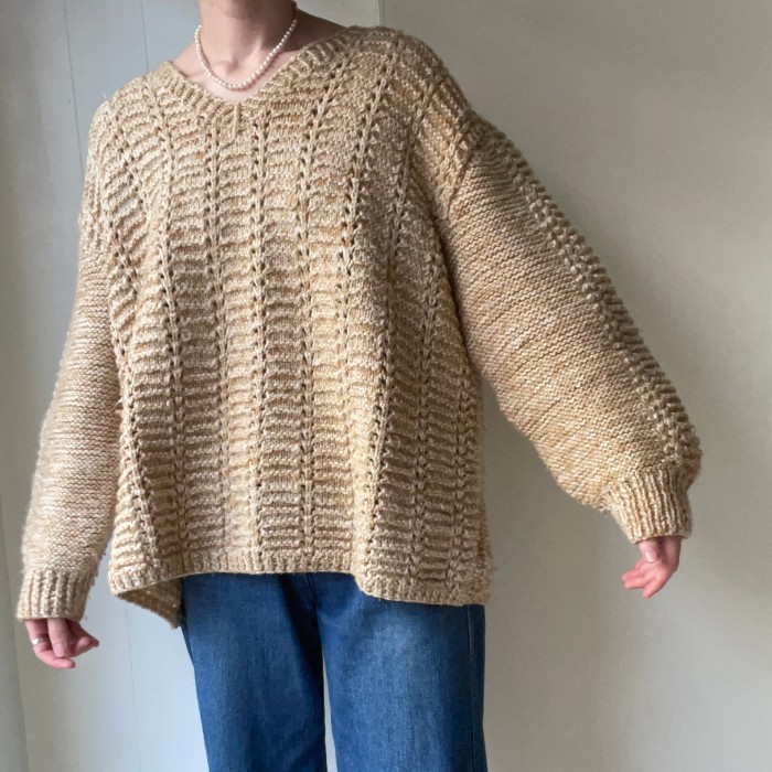 sheer cotton knit | Vintage.City 古着屋、古着コーデ情報を発信