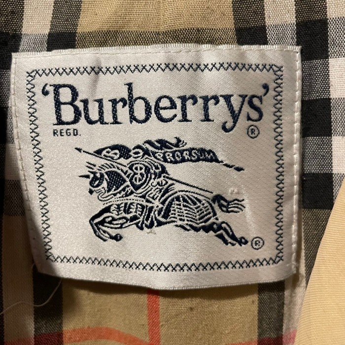 Burberrys  バーバリー　90s  トレンチコート　スプリングコート　スペイン製　ユニセックス　ヴィンテージ　古着 | Vintage.City 古着屋、古着コーデ情報を発信