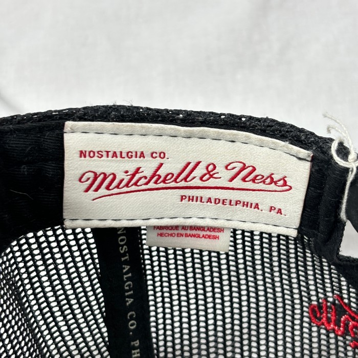 Mitchell&Ness NBAファイナル 1991 シカゴ・ブルズ 刺繍ロゴ 6パネル メッシュキャップ | Vintage.City 古着屋、古着コーデ情報を発信