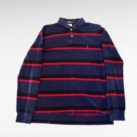 Polo Ralph Lauren long sleeve  border one point polo shirt | Vintage.City 古着屋、古着コーデ情報を発信