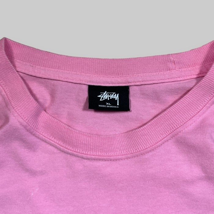 stussy s/s tee pink | Vintage.City 빈티지숍, 빈티지 코디 정보