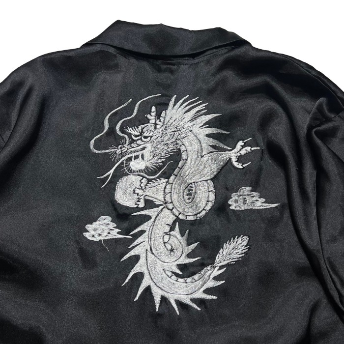 ドラゴン刺繍 サテンシャツ | Vintage.City 古着屋、古着コーデ情報を発信