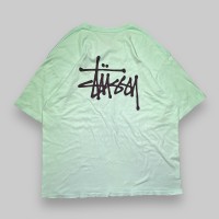 stussy s/s tee green | Vintage.City 古着屋、古着コーデ情報を発信