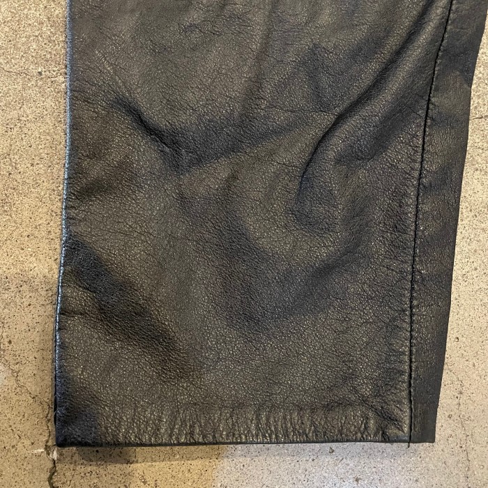 EREZ leather easy pants | Vintage.City 古着屋、古着コーデ情報を発信