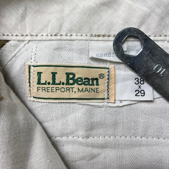 80年代 USA製 L.L.Bean エルエルビーン チノパンツ コットンツイル 拡張ウエスト メンズW38 | Vintage.City 古着屋、古着コーデ情報を発信