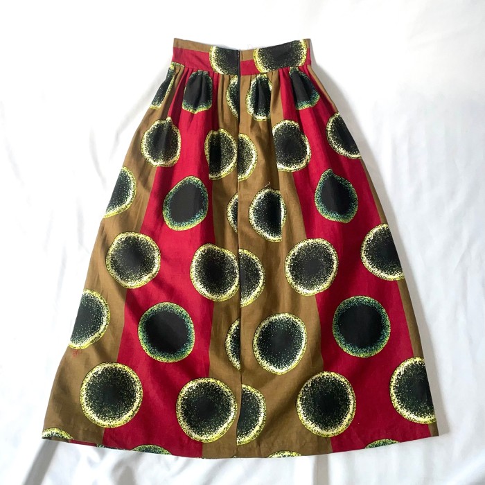 African batik maxi skirt アフリカンバティックマキシスカート | Vintage.City Vintage Shops, Vintage Fashion Trends