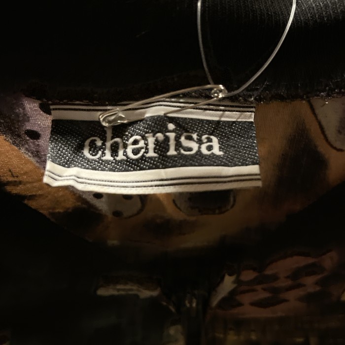 cherisa 総柄ブルゾン　C829 チェリッサ　ナイロンジャケット　ボンバージャケット | Vintage.City 빈티지숍, 빈티지 코디 정보