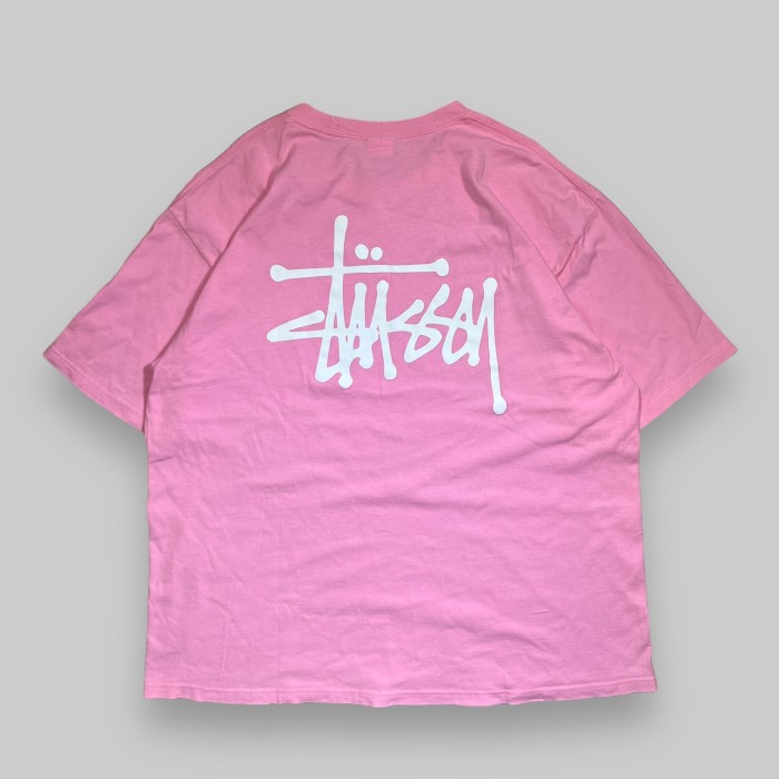stussy s/s tee pink | Vintage.City 빈티지숍, 빈티지 코디 정보