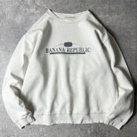 90s BANANA REPUBLIC ロゴ プリント スウェット トレーナー M / 90年代 オールド バナナリパブリック ホワイト バナリパ | Vintage.City Vintage Shops, Vintage Fashion Trends