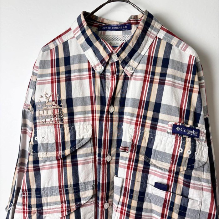 Columbia PFG フィッシングシャツ 長袖シャツ タータンチェック M | Vintage.City 古着屋、古着コーデ情報を発信