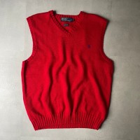 Ralph Lauren  knit vest | Vintage.City 古着屋、古着コーデ情報を発信