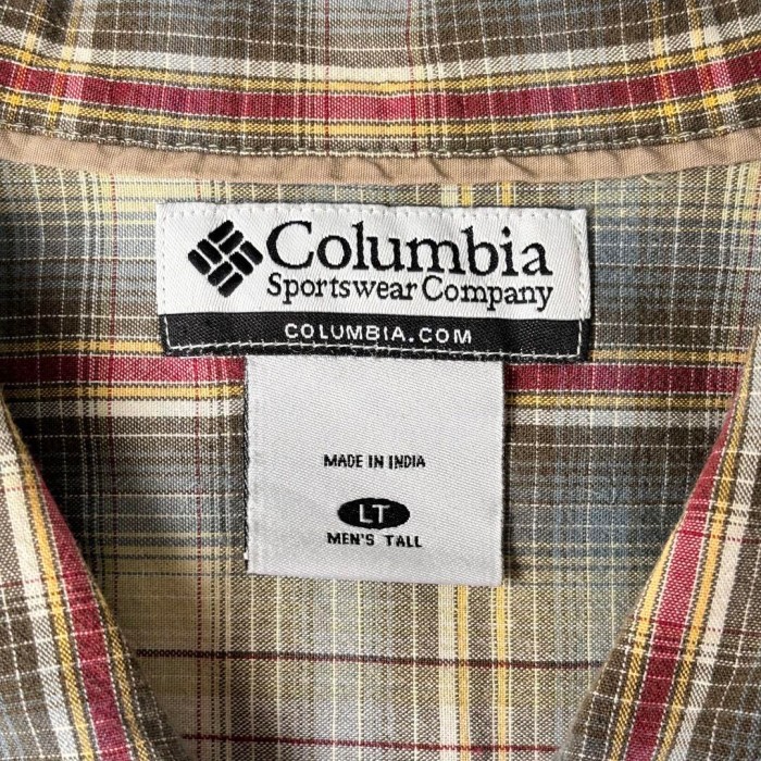 古着 00s Columbia シャツ 半袖 オンブレチェック グリーン XL | Vintage.City 빈티지숍, 빈티지 코디 정보