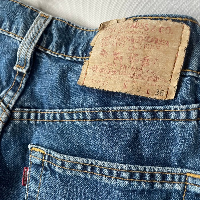 Made in USA Levi's519 denim pants アメリカ製リーバイスストレートデニムパンツ | Vintage.City 古着屋、古着コーデ情報を発信