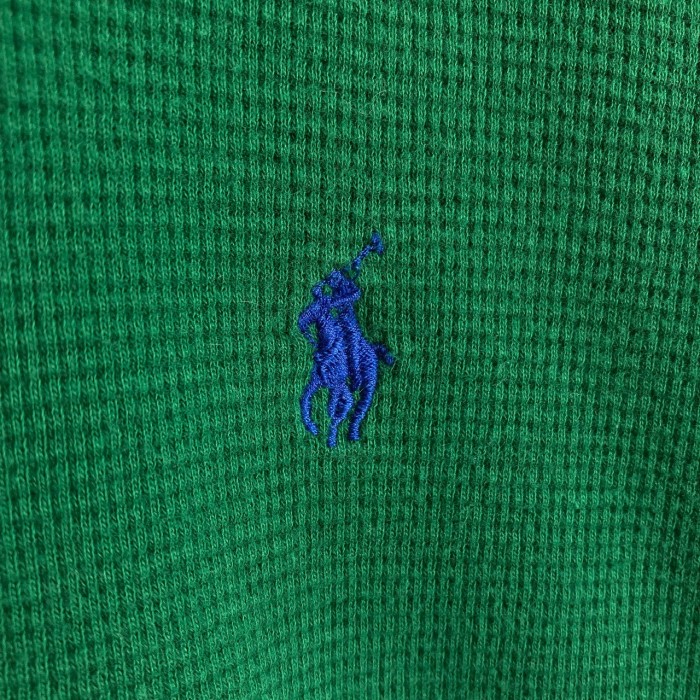 90-00s POLO Ralph Lauren GRN cotton thermal cutsewn | Vintage.City 古着屋、古着コーデ情報を発信