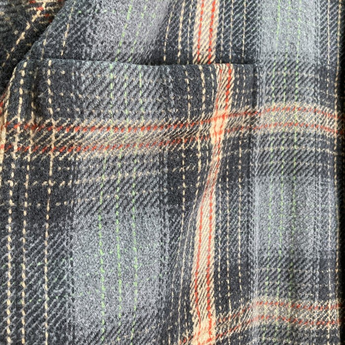 90s ST.JOHN'S BAY L/S cotton heavy check nel shirt | Vintage.City 古着屋、古着コーデ情報を発信