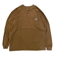carhartt / henley neck long sleeve T-shirt #F376 | Vintage.City 古着屋、古着コーデ情報を発信