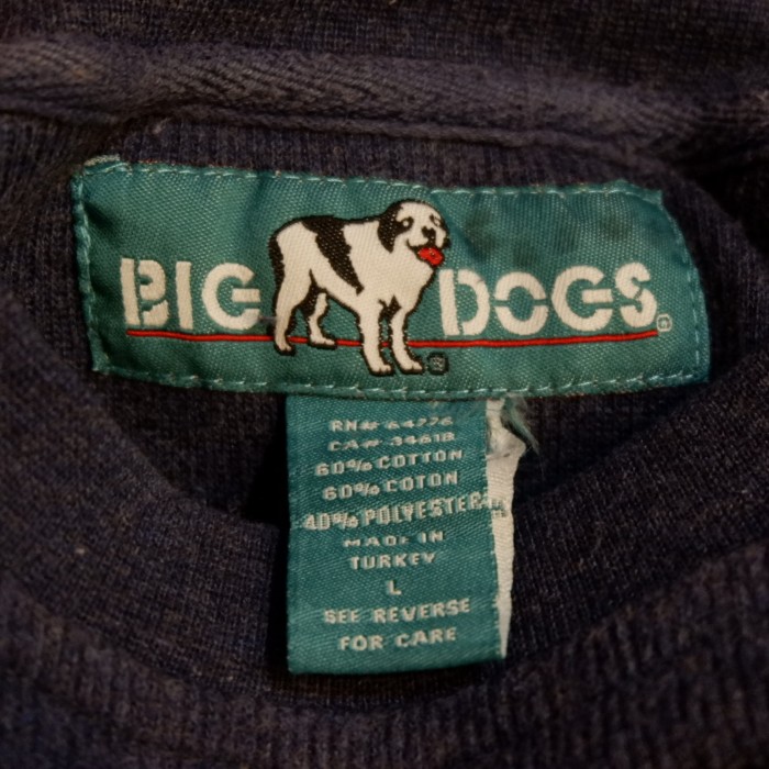 BIG DOGS ラインニット | Vintage.City 古着屋、古着コーデ情報を発信