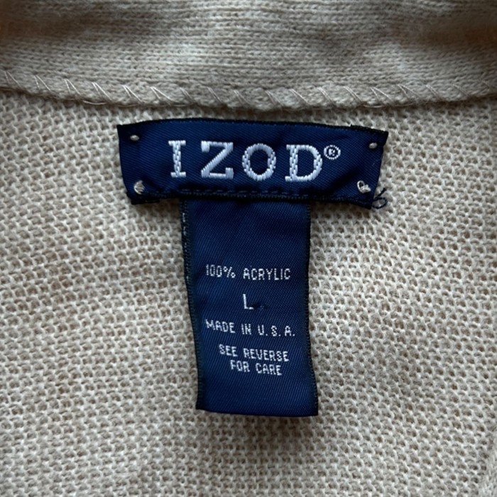 IZOD Acryl Knit Cadigan 【USA】 | Vintage.City 古着屋、古着コーデ情報を発信
