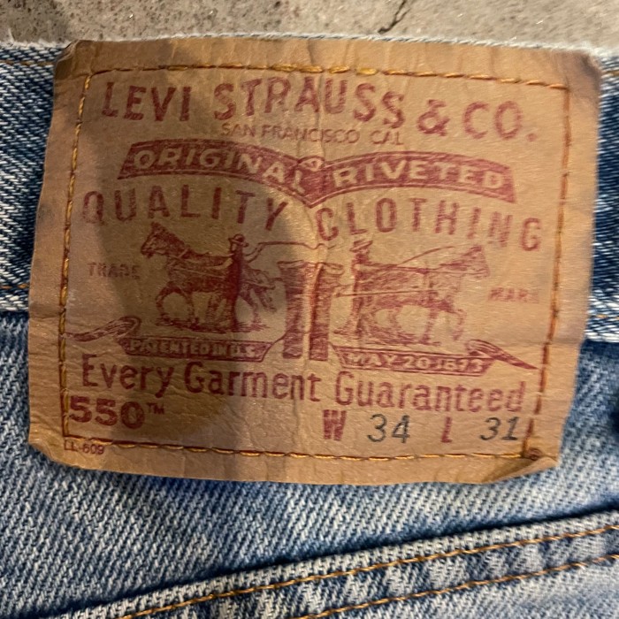 Levi's 550 denim pants （Made in Mexico） | Vintage.City Vintage Shops, Vintage Fashion Trends