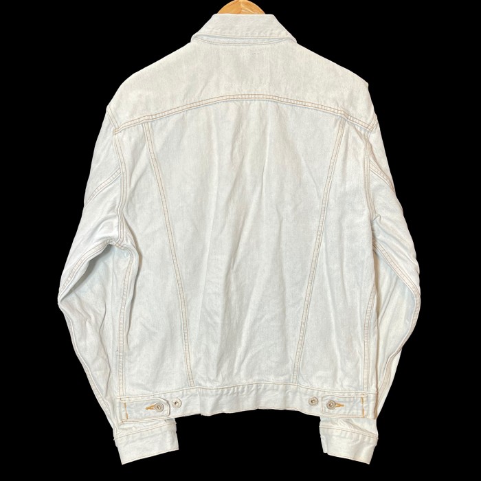1990's GUESS  デニムジャケット 白 ゲス | Vintage.City 古着屋、古着コーデ情報を発信