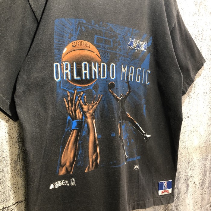 90s USA製 シングルステッチ　ナツメグタグ NBA オーランドマジック Tシャツ size XL | Vintage.City 古着屋、古着コーデ情報を発信