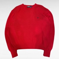 Polo Ralph Lauren one point cotton knit | Vintage.City 古着屋、古着コーデ情報を発信
