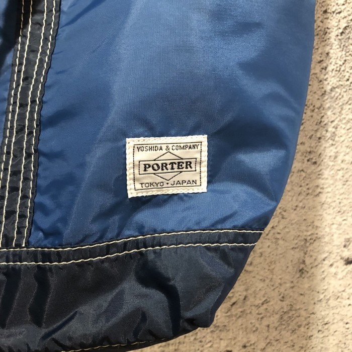 PORTER ポーター リーフ 2WAY トートバック ブルー | Vintage.City 古着屋、古着コーデ情報を発信