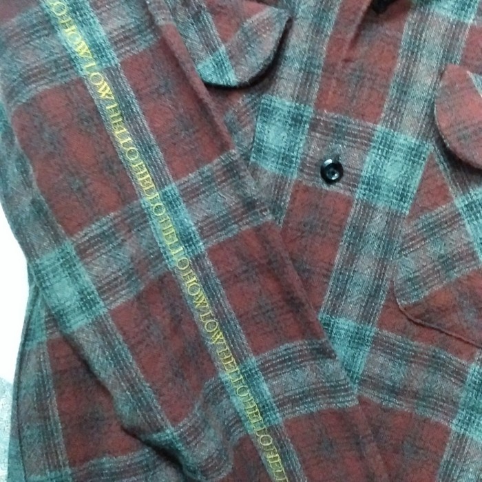 ヒステリックグラマー THEE HYSTERIC XXX/チェック柄ウールシャツ(2) | Vintage.City 빈티지숍, 빈티지 코디 정보