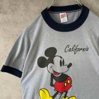 usa製 SOFEE SHIRTS Disney mickey ringer T-shirt size S 配送B ディズニー　ミッキーデザイン　リンガーTシャツ | Vintage.City 古着屋、古着コーデ情報を発信