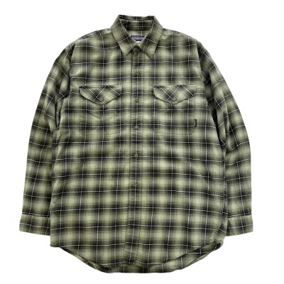 patagonia / ombre check cotton shirt #F384 | Vintage.City 古着屋、古着コーデ情報を発信