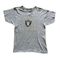 80's Champion Tshirt  NFL RAIDERS                                                                             古着　us古着　チャンピオン　Tシャツ　レイダース　杢グレー | Vintage.City 古着屋、古着コーデ情報を発信