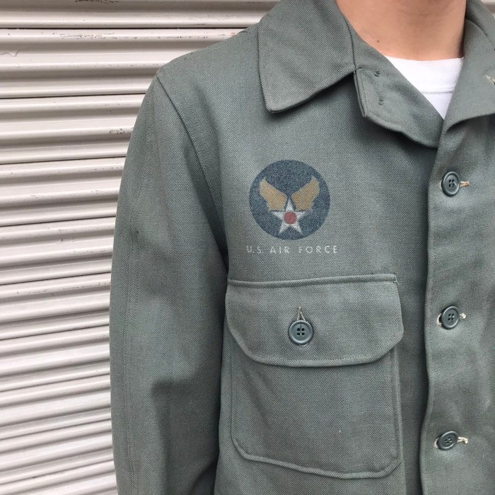 貴重 50s 米軍実物 USAF A-1B ウール フライング シャツ ジャケット ミリタリー 空軍 エアフォース 軍物 フライト ヴィンテージ 40s M | Vintage.City Vintage Shops, Vintage Fashion Trends
