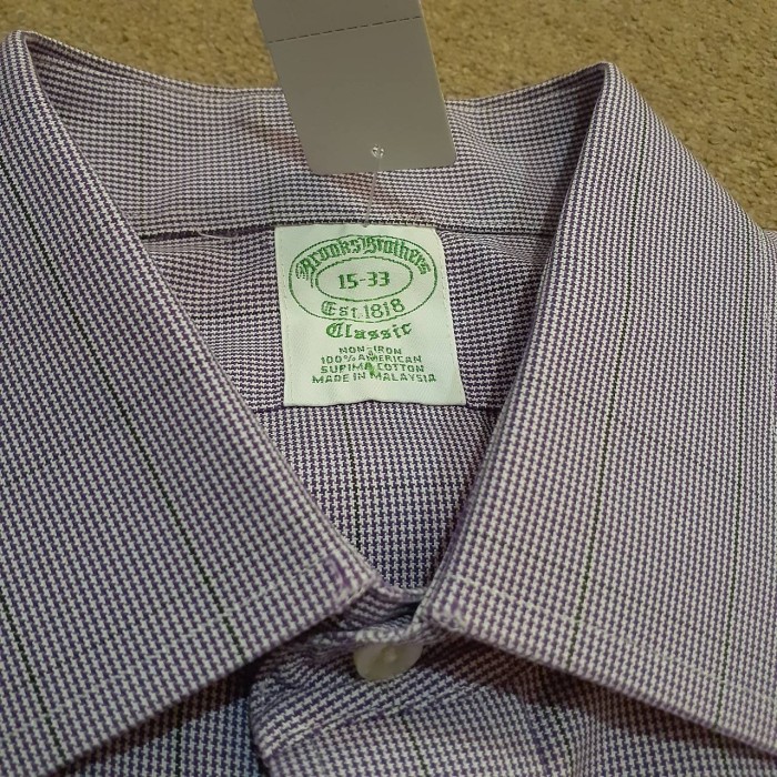 Brooks Brothers check design shirt | Vintage.City 빈티지숍, 빈티지 코디 정보