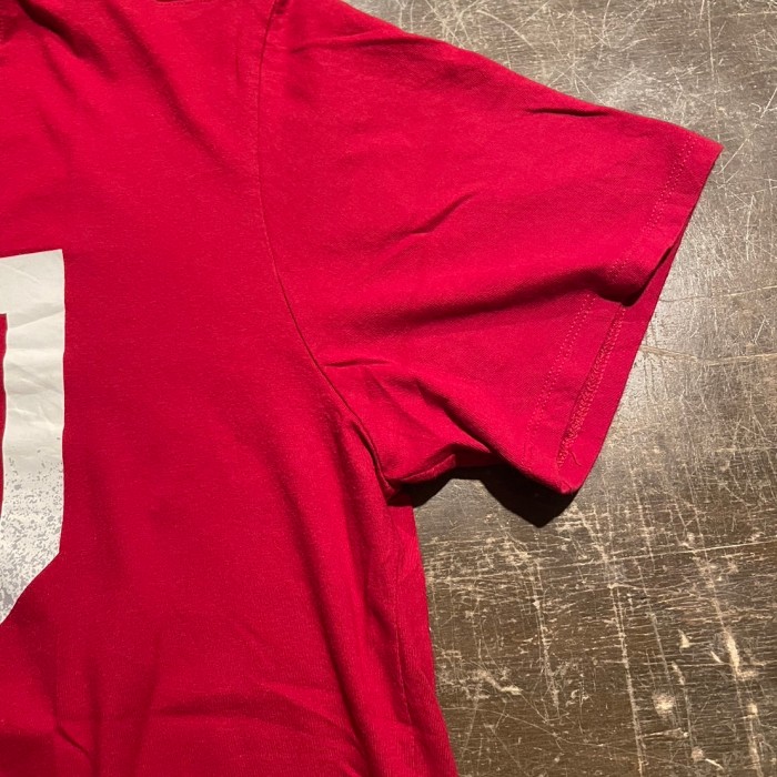 NIKE DRI-FIT ナイキ　ドライフィット　スウッシュ　ロゴ　プリント　半袖Tシャツ　赤　C309 | Vintage.City 빈티지숍, 빈티지 코디 정보
