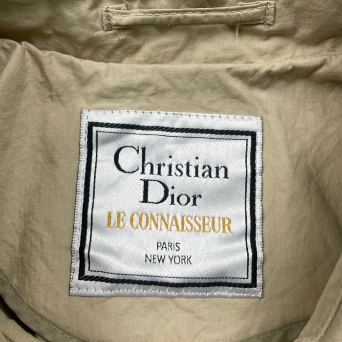 80年代 Christiam Dior LE CONNAISSEUR ステンカラーコート バルマカーンコート メンズXL相当 | Vintage.City 빈티지숍, 빈티지 코디 정보