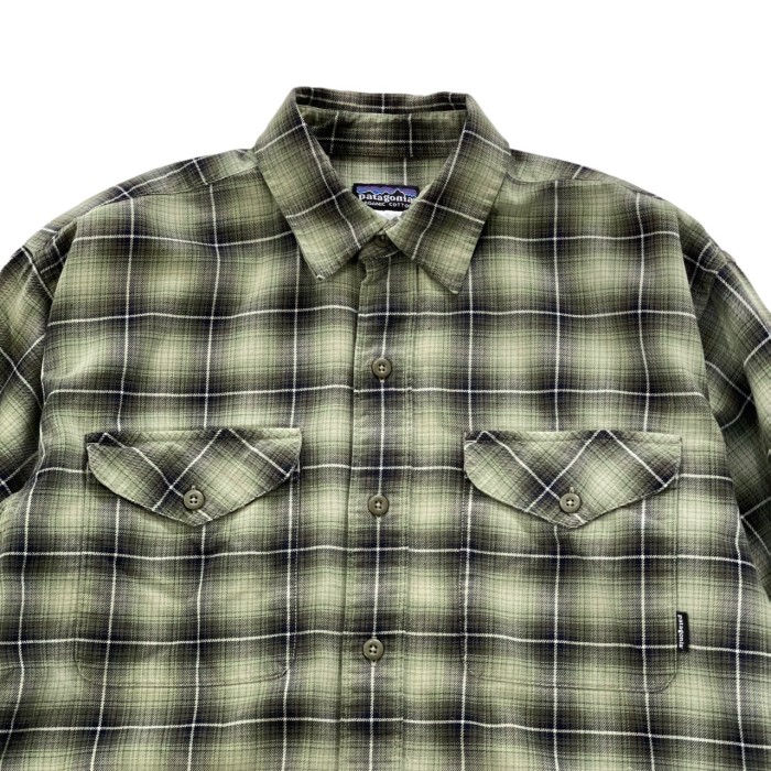 patagonia / ombre check cotton shirt #F384 | Vintage.City 古着屋、古着コーデ情報を発信