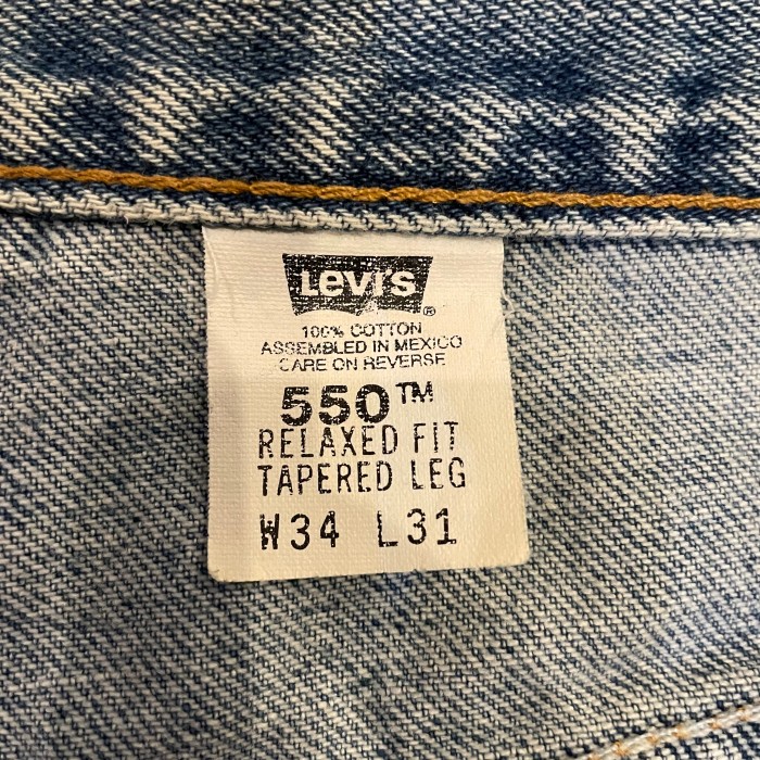 Levi's 550 denim pants （Made in Mexico） | Vintage.City 빈티지숍, 빈티지 코디 정보