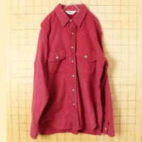 70s 80s USA Woolrich コットン シャモアクロス シャツ ボルドー レッド メンズXL 長袖 アメリカ古着 | Vintage.City Vintage Shops, Vintage Fashion Trends