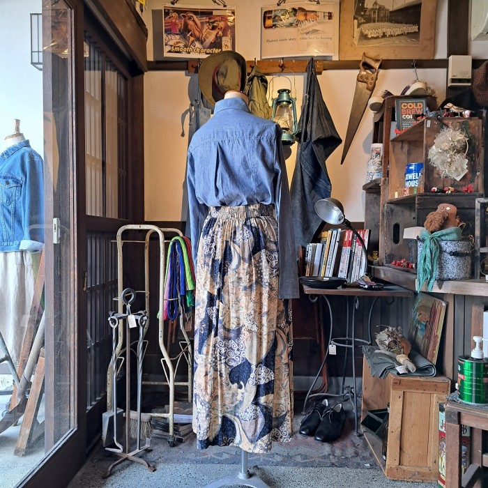 アメリカ製 総柄スカート used [304014] | Vintage.City 古着屋、古着コーデ情報を発信