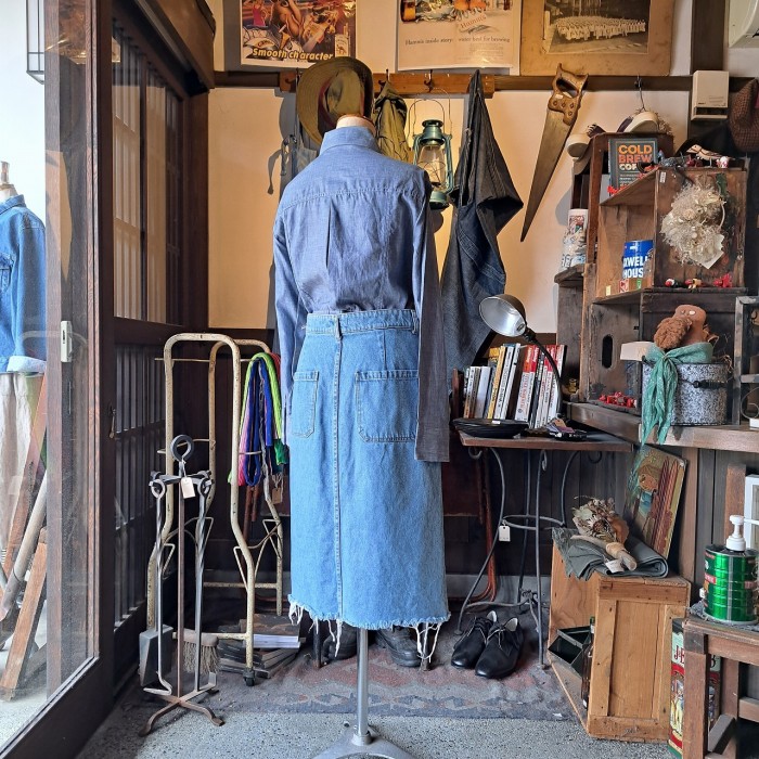 デニムスカート used [304020] | Vintage.City Vintage Shops, Vintage Fashion Trends