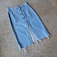 デニムスカート used [304020] | Vintage.City 빈티지숍, 빈티지 코디 정보