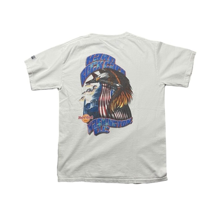90s Hard Rock Cafe washinton.D.C. T shirt ハードロックカフェ Tシャツ | Vintage.City 빈티지숍, 빈티지 코디 정보