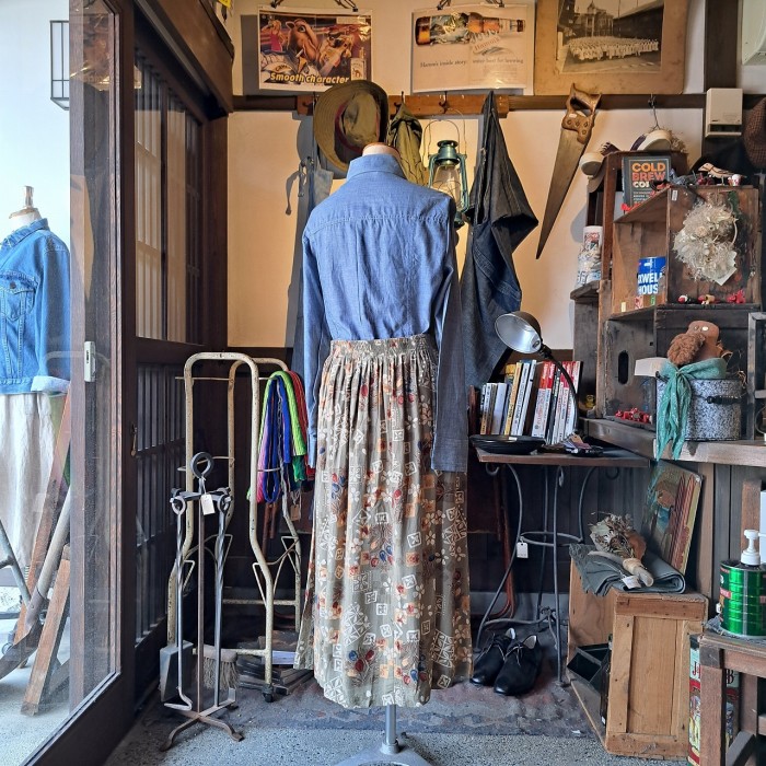 総柄スカート used [304016] | Vintage.City 古着屋、古着コーデ情報を発信