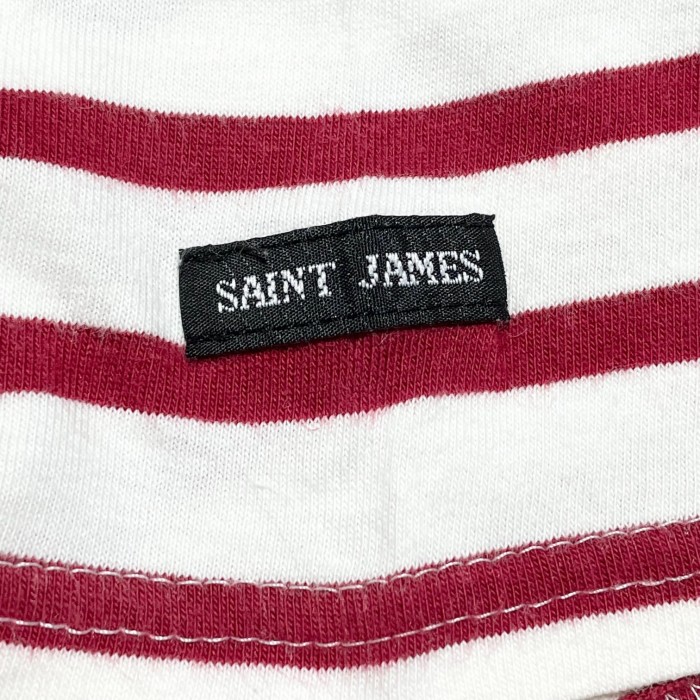 MADE IN FRANCE製 SAINT JAMES ボーダー柄半袖Tシャツ レッド×ホワイト XSサイズ | Vintage.City 古着屋、古着コーデ情報を発信