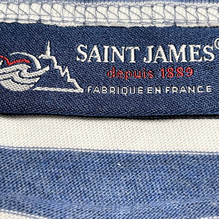 MADE IN FRANCE製 SAINT JAMES ボーダー柄半袖Tシャツ マルチカラー S/Mサイズ | Vintage.City 빈티지숍, 빈티지 코디 정보